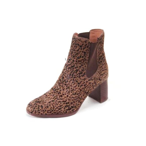Madewell Shoes - MADEWELL The Laura Chelsea Boot in Spotted Calf Hair bootie ankle boots sz 6